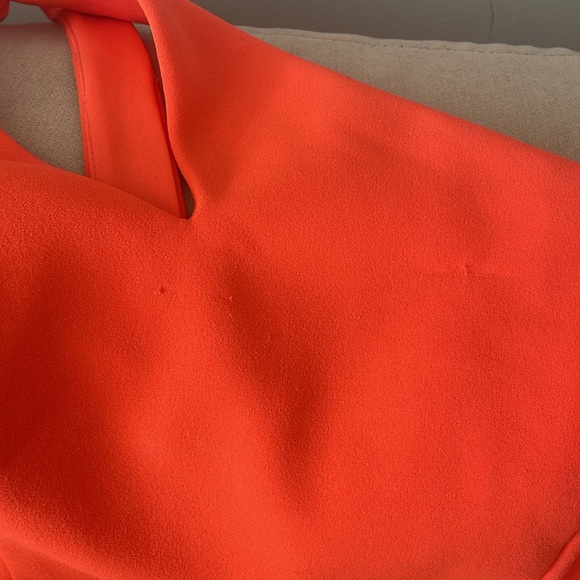 Aqua Brand One Shoulder Full Length Prom Gown/Prom Dress - Picture 7 of 13